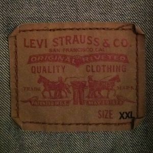 Levi's blue jean jacket
